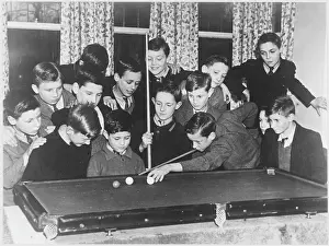 The Childrens Society: BOYS PLAY SNOOKER