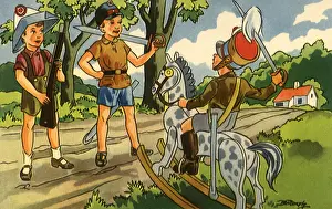 Wielding: Boys Play Soldier