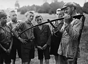 Graduation: Boys during the Prussian Landjahr, 1934