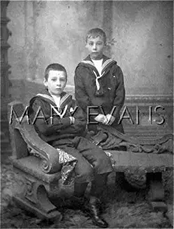 Evanss: TWO BOYS IN SAILOR SUITS