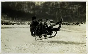 Sledging: Boys - Sledge - Sledging - (Buxton Impress Mark)