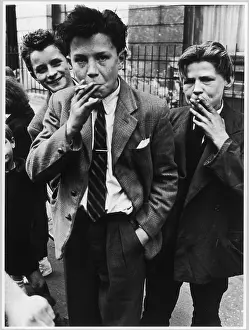Abilities: BOYS SMOKING 1956
