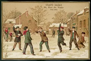 Snowballing: Boys Snowballing