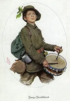 Agers: Boyscout union postcard