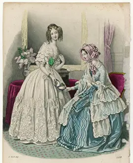 Flounce: Bracelet - Costume 1847