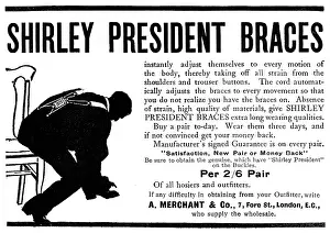 Shoelace: Braces advertisement