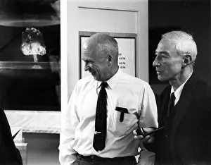 Alamos: Bradbury and Oppenheimer, 1964