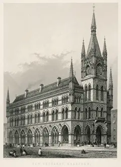 Trefoil: BRADFORD TOWN HALL 1870S