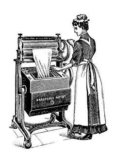 Housemaid: Bradford's Victress-Vowell washing machine