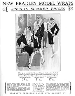 Bradleys: Bradley Furs Advert, 1927