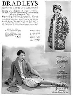 Bradleys: Bradley's Clothes Advert, 1927