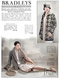 The Jazz Age Club Collection: Bradley's Clothes Advert, 1927