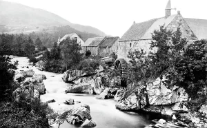 Braemar: Braemar, Mill on the Cluny 1890