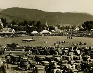 Marquees: Braemar Highland Games, Scotland