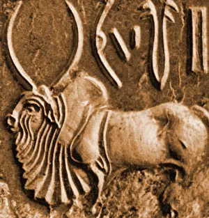 Indus: Brahman Bull on Ancient Seal