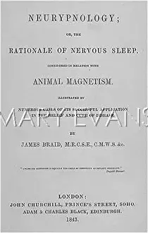 Titlepage: BRAID/HYPNOSIS/TITLEPAGE