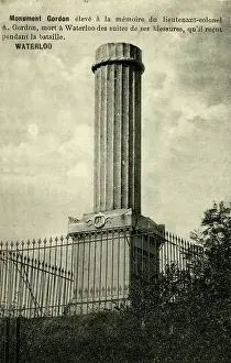 Braine: Braine, Belgium - Gordon Monument