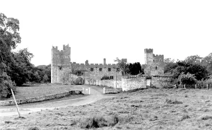 Brampton: Brampton, Naworth Castle c1955