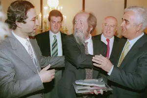 Achievements: Brancati Prize presented to Solzhenitsyn. 1995