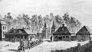 1763: Brandenburg Gate in Berlin, 1763