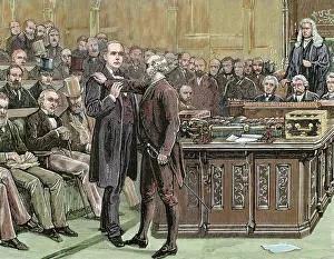 Polity: Brandlaugh, Charles (1833-1891). English politician. Brandla