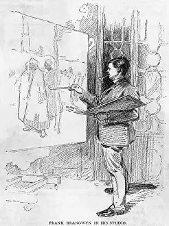 Sketched: BRANGWYN AT WORK