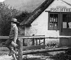 Branscombe: Branscombe Post Office probably taken in 1888
