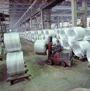 Aluminium: Bratsk aluminium plant, 1985