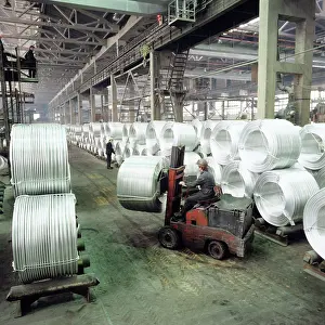Aluminium: Bratsk aluminium plant, 1985