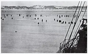 Nov19: Bray Dunes, near Dunkirk, during the evacuation, WW2