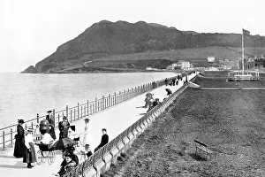 Bray: Bray Esplanade early 1900s