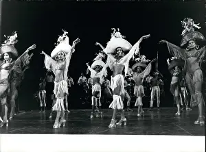 Comique: Brazilian dancers at the Opera Comique, Paris