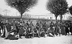 Exhausted: Brazilian government troops, 1930