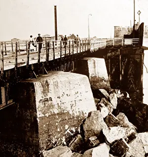 Breach: A breach in the Zeebrugge Mole during the First World War