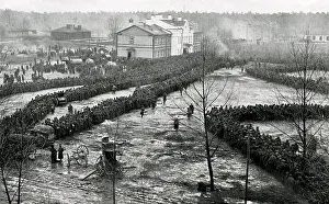 Queues: Bread distribution to Russian Prisioners - Augustow, Poland