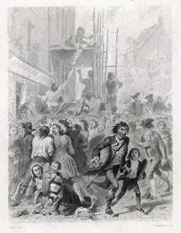 Rioting: BREAD RIOTS IN PARIS