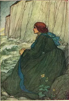 Apr20: Break, break, break by Tennyson, illus by Florence Harrison