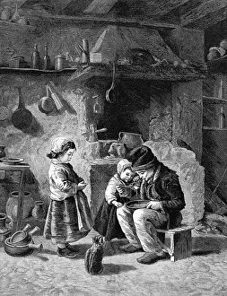 Frere: Breakfast by Edouard Frere
