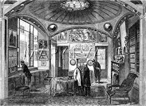 Soane: The Breakfast Room, Sir John Soane's Museum, London 1864