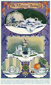 Arrange: BREAKFAST TEA TRAY 1911