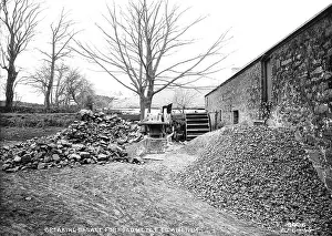 Smaller: Breaking Basalt for Road Metal, Co. Antrim