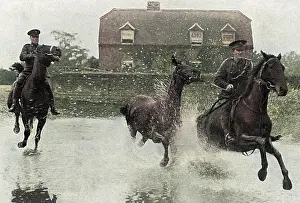 Colts: Breaking in colts for the Army, WW1