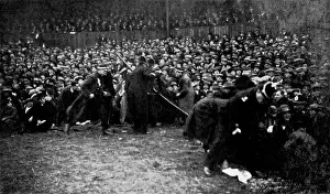 Jan21: Breaking through the rails at Cardiff Arms Park