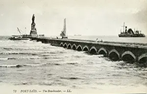 Levy: The Breakwater, Port Said, Egypt