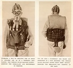 Clamp: Breathing Apparatus for Diving 1913