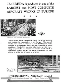 Societa: Breda 15 Aircraft Construction