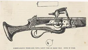 Breech: Breech Loading Wheel Lock Pistol