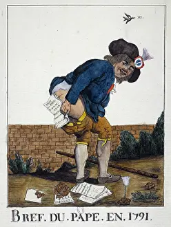 Pape: Bref Du Pape En 1791