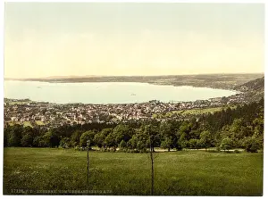 Bregenz: Bregenz from Gabhardsberg, Tyrol, Austro-Hungary