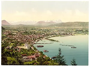 Bregenz: Bregenz from Haggen, Tyrol, Austro-Hungary